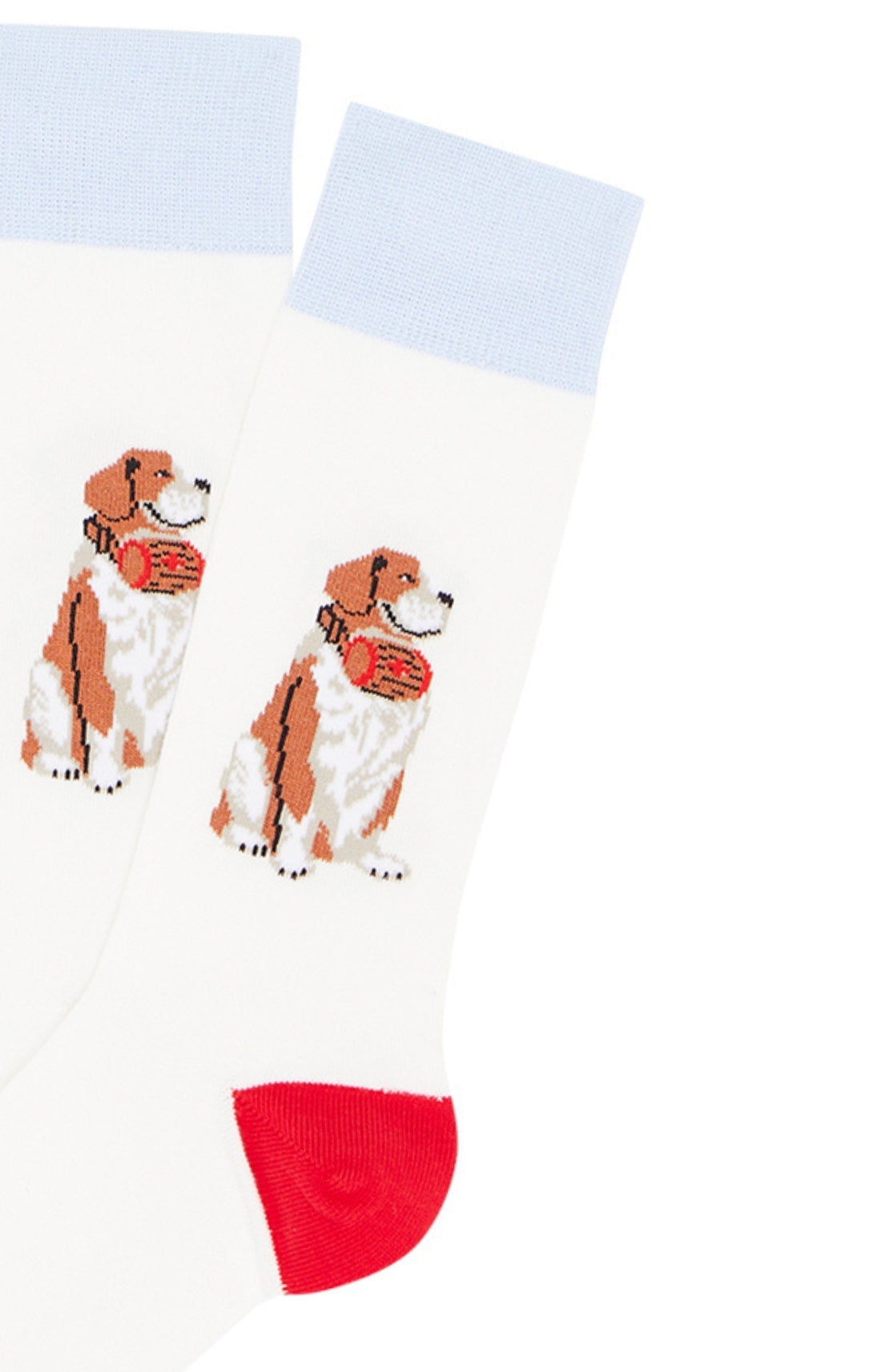 Chaussettes Femme WOUF Blanc et Ivoire 4