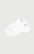 Pack 2 chaussettes invisibles Femme Coton Blanc et Ivoire 1 