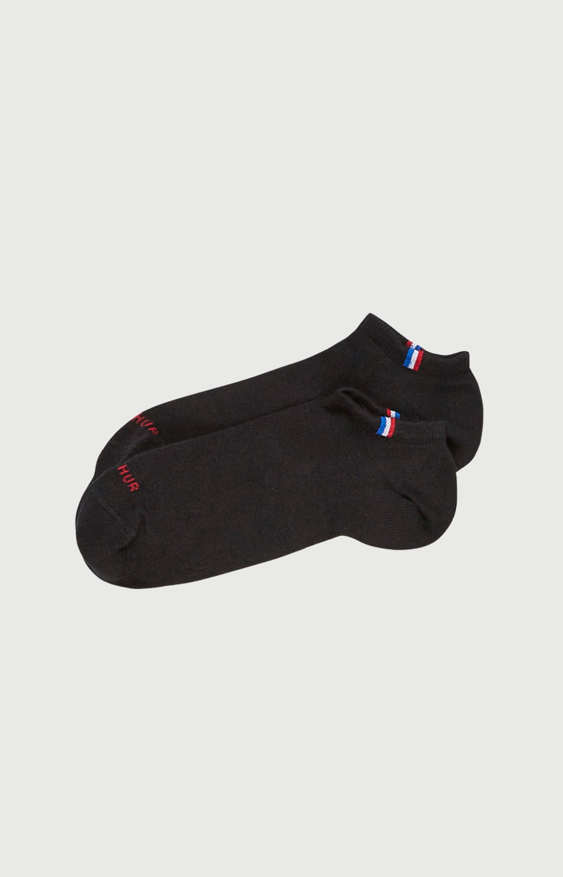 Pack 2 chaussettes invisibles Femme Noir 1
