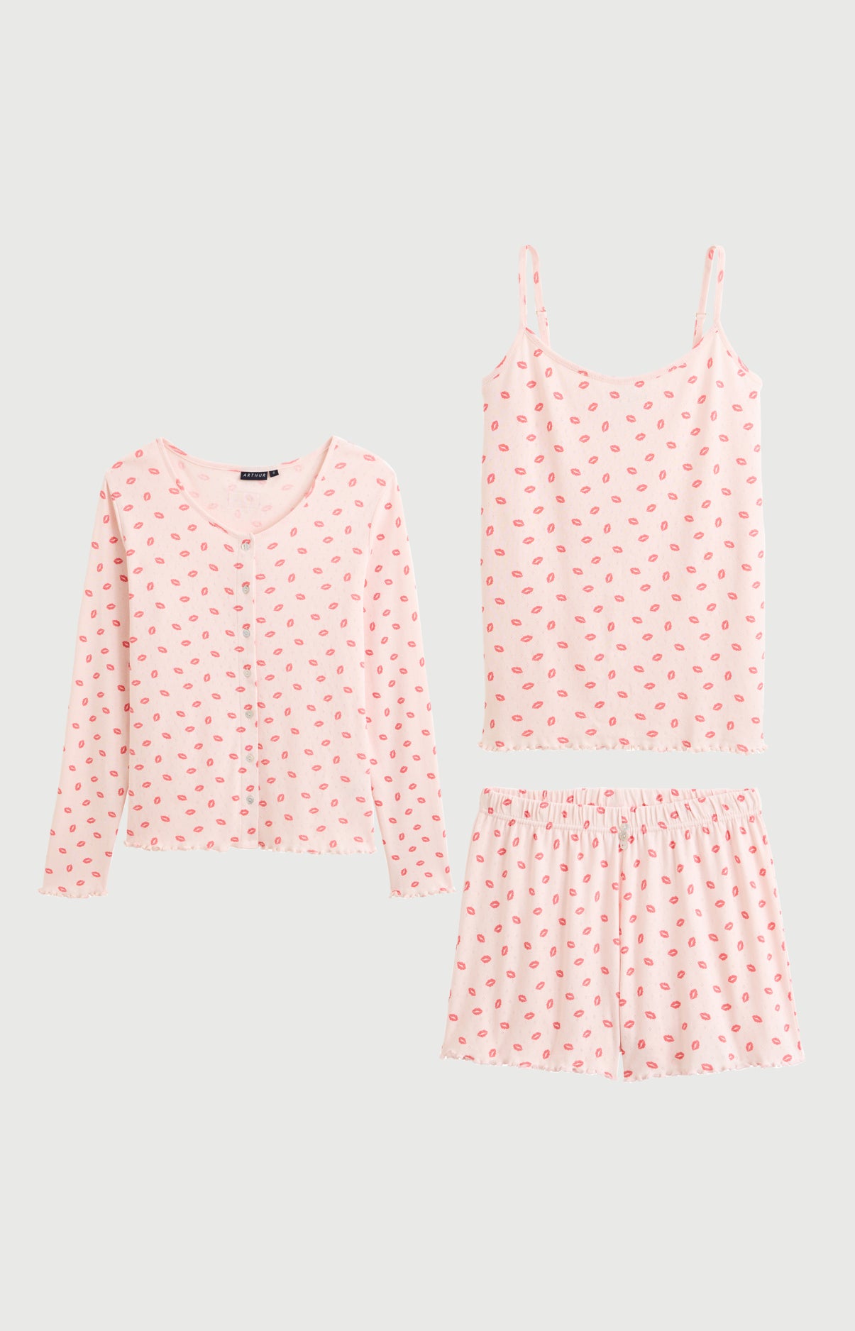 Set pyjashort - Kiss