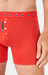 Boxer Homme club Coton Rouge 2