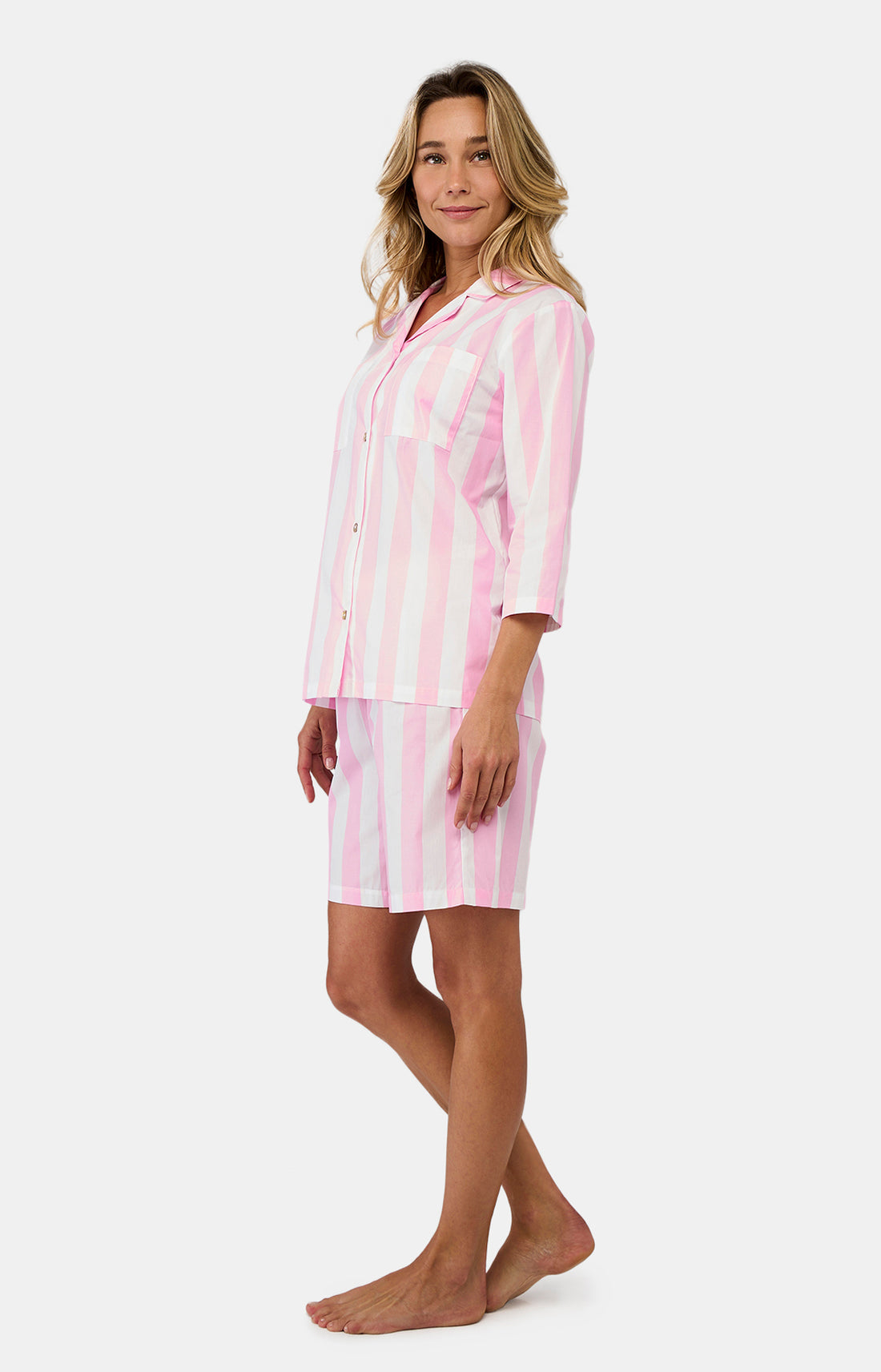 Pyjama court Femme Louise Rose 2