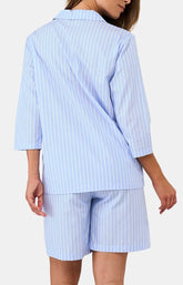 Pyjama court Femme Mona Bleu 5