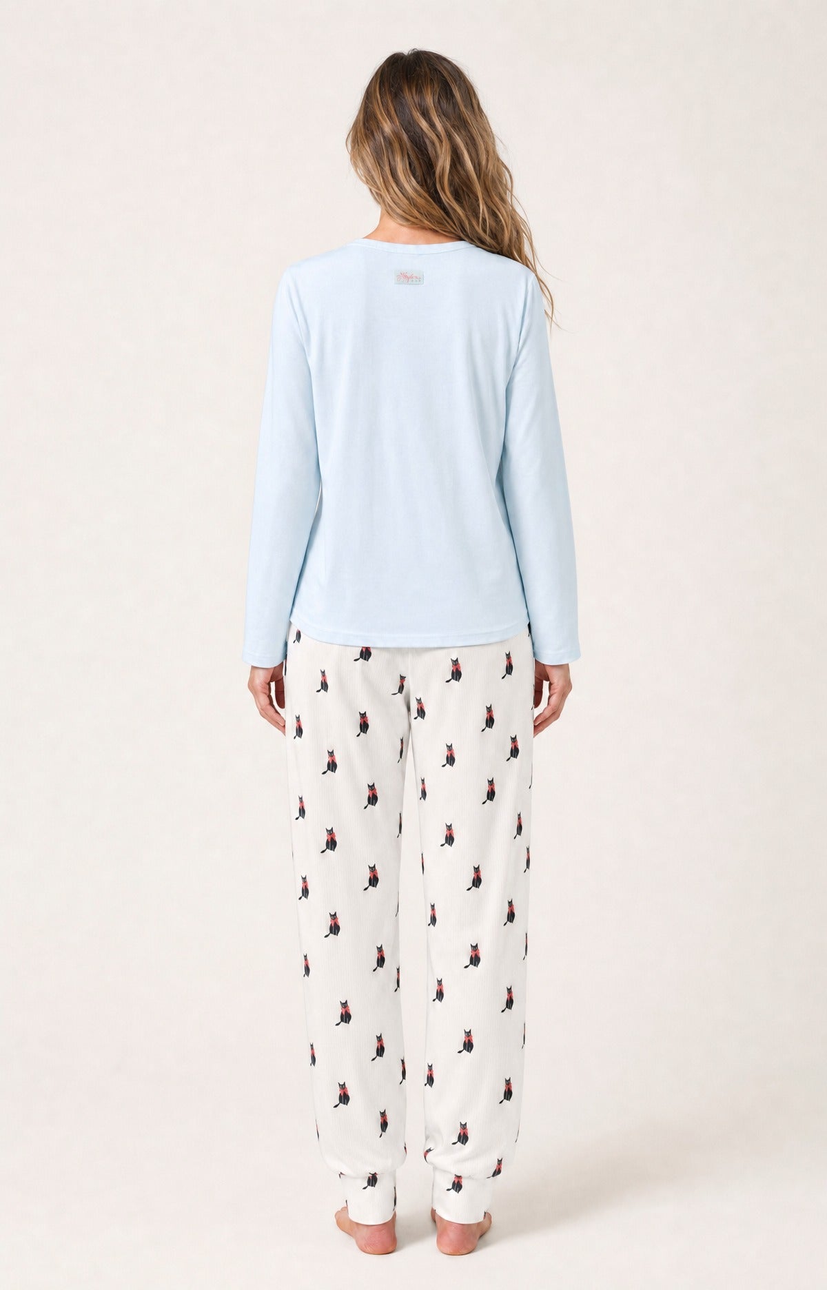 Pyjama en jersey de coton léger - Kitty