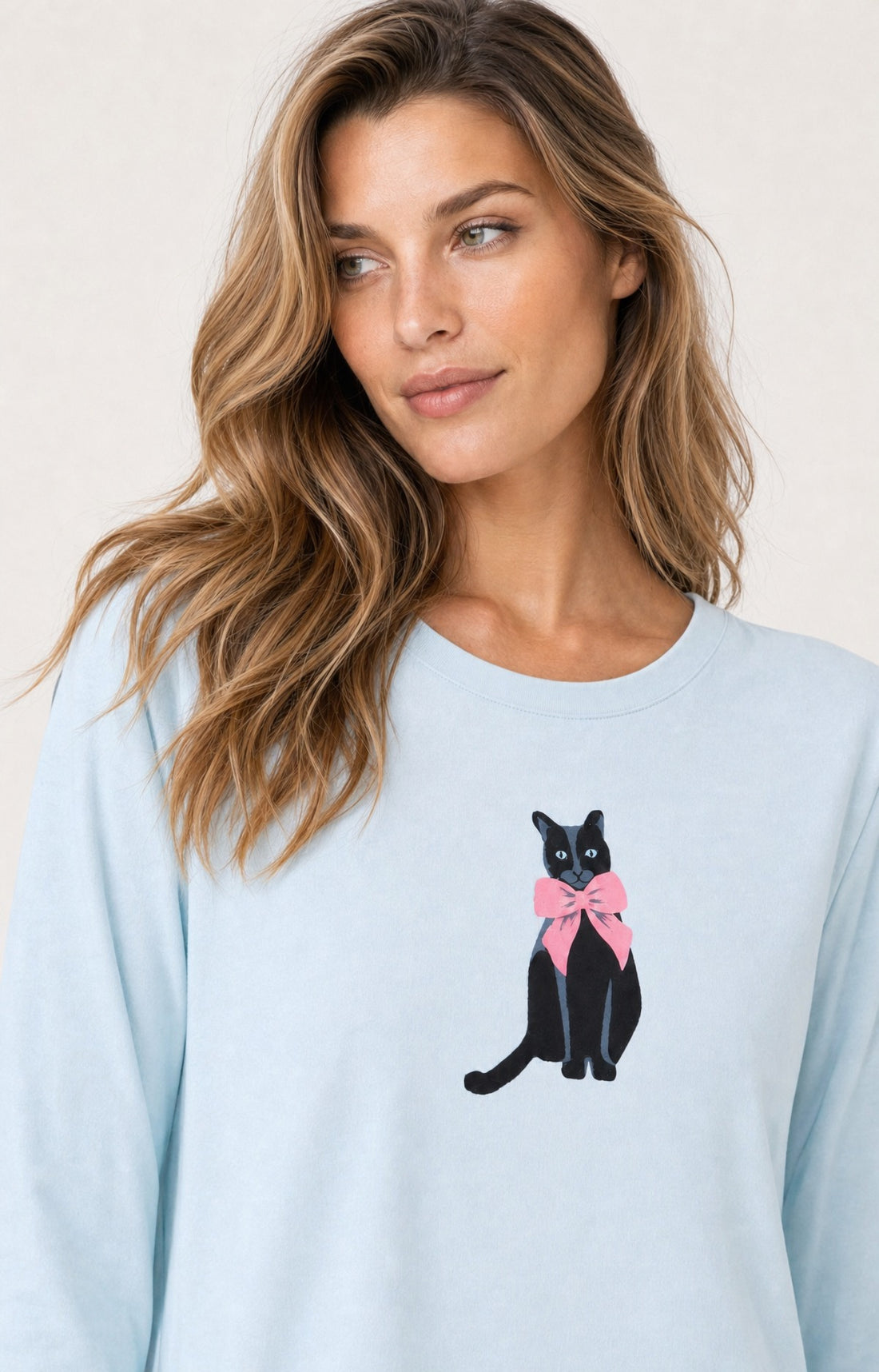 Pyjama en jersey de coton léger - Kitty