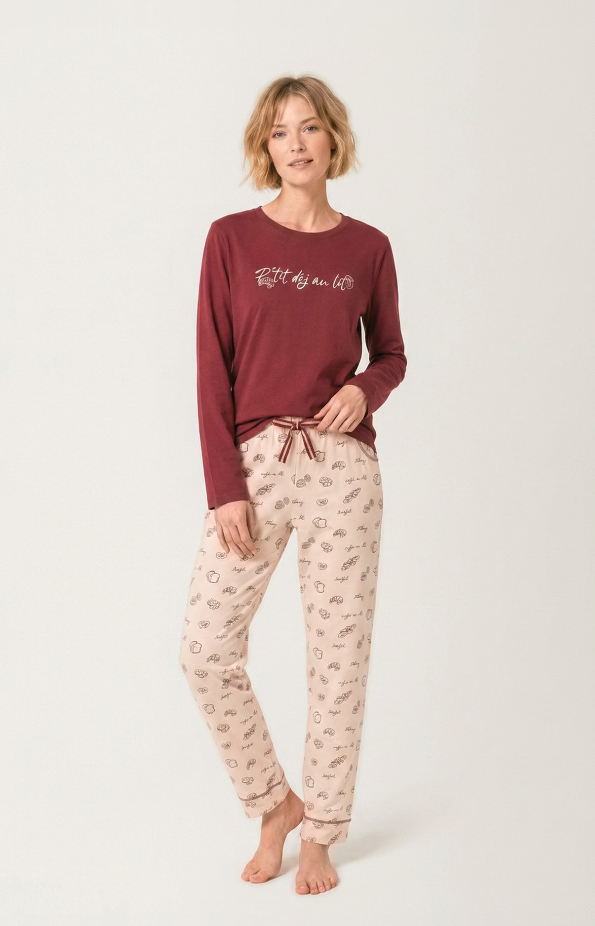 Pyjama en jersey de coton léger - P&