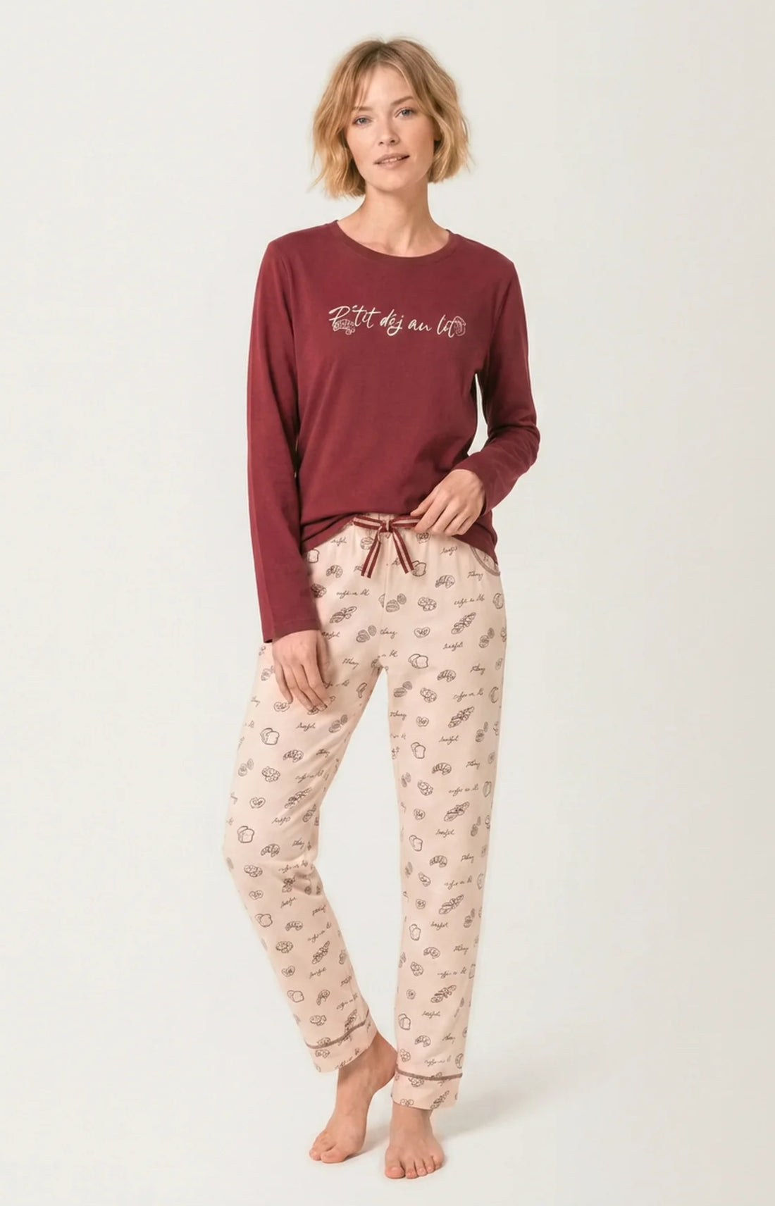 Pyjama en jersey de coton léger - P&
