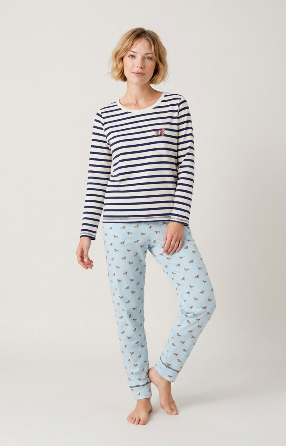 Pyjama en jersey de coton - Tobbie