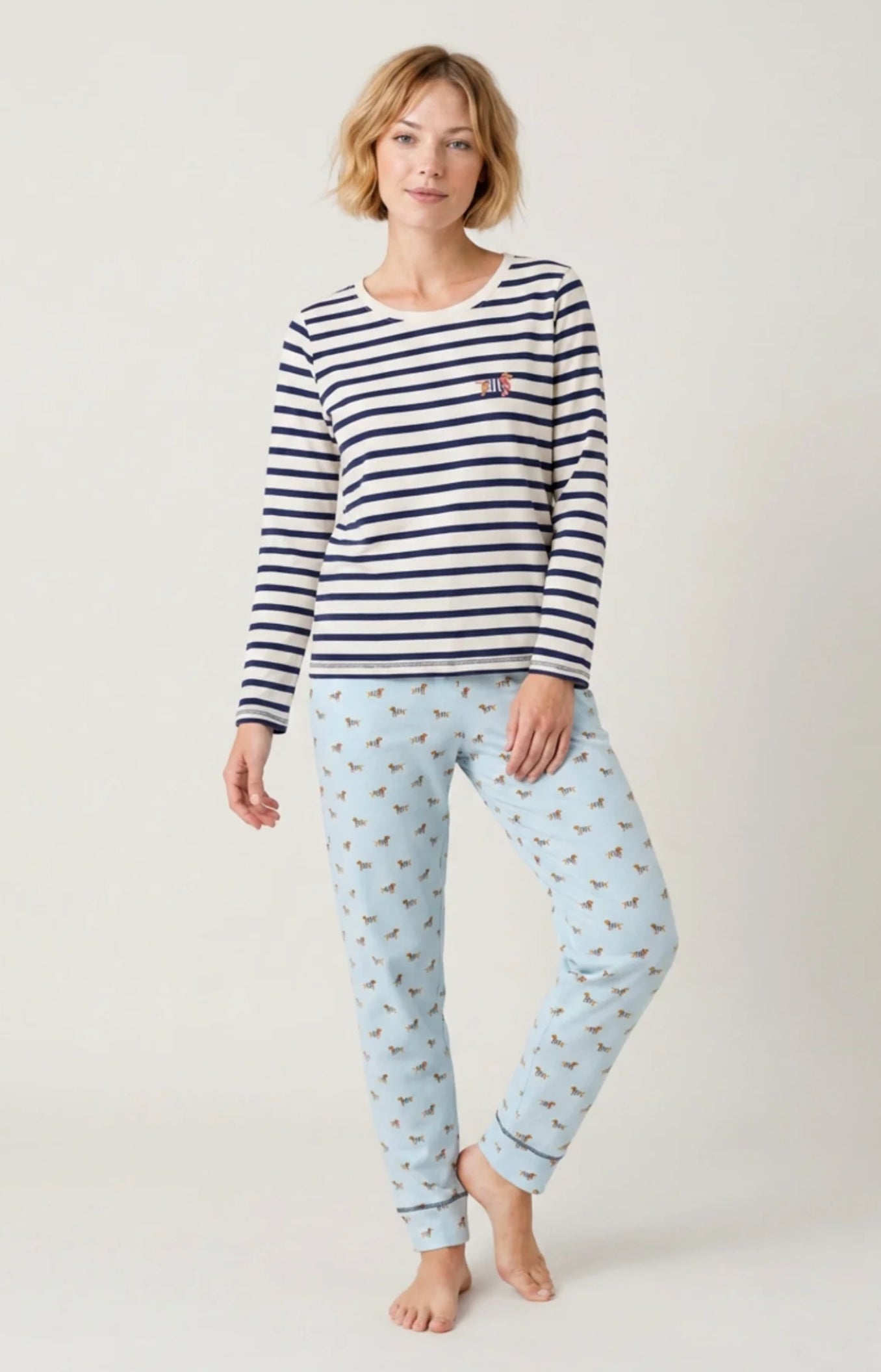 Pyjama en jersey de coton - Tobbie