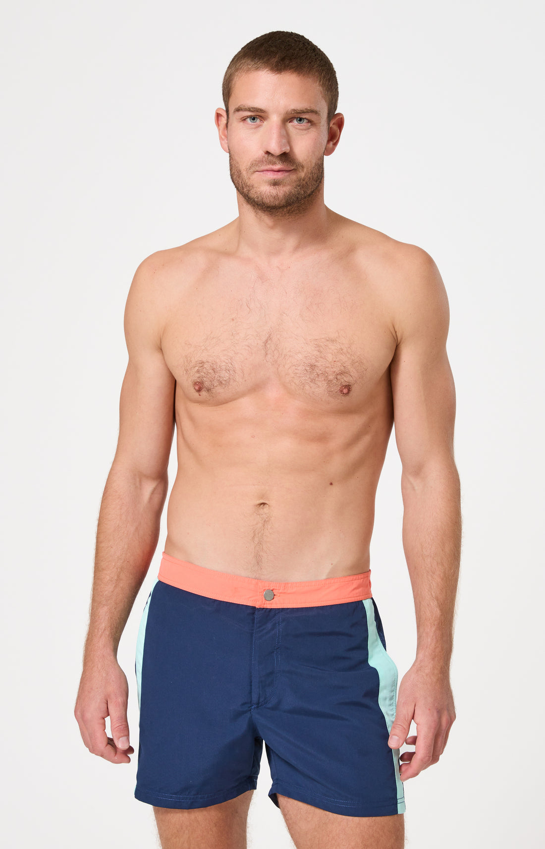 Short de bain homme Antonin Couleur MARINE 1