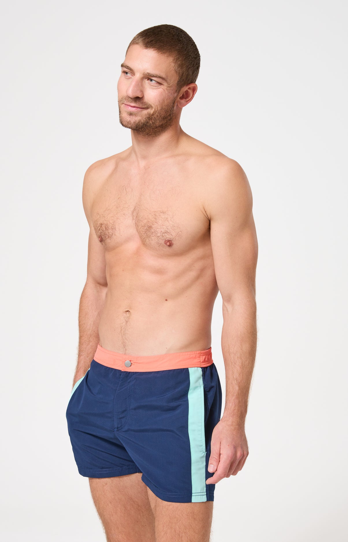 Short de bain homme Antonin Couleur MARINE 4
