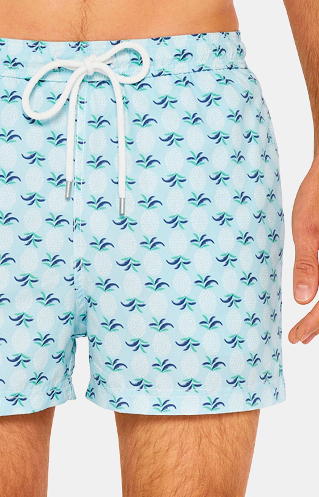Short de bain Homme Ananas Bleu 2