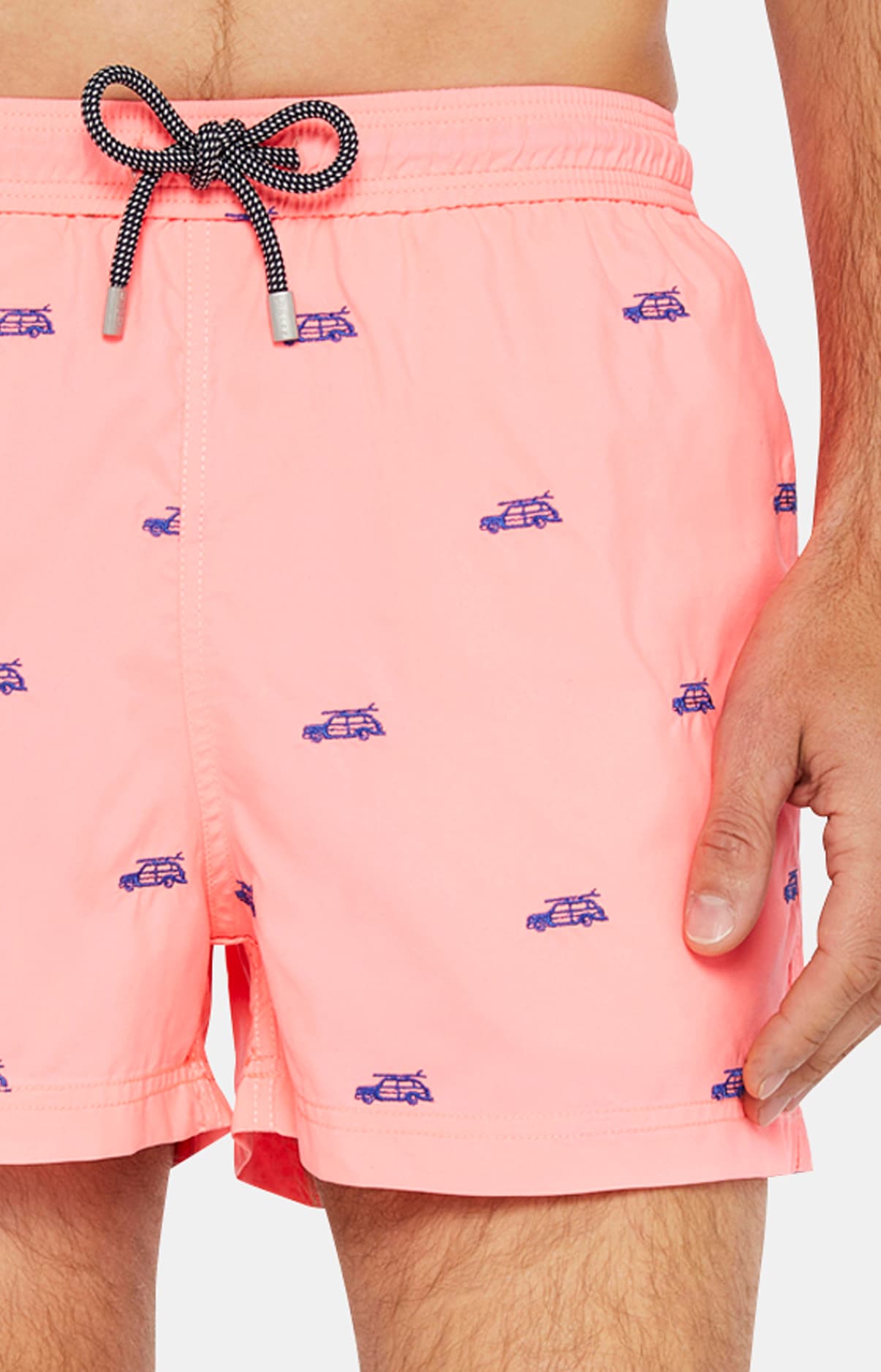 Short de bain motif Californie Rose 2