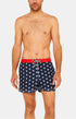 Short de bain Homme motif coq Marine 1