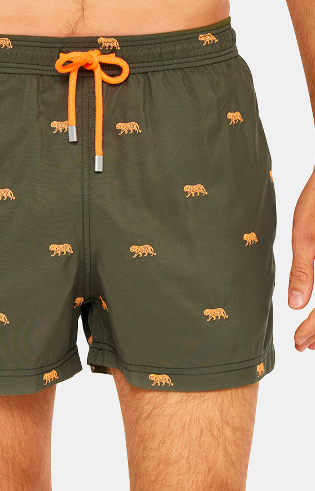 Short de bain Homme Petit Tigre Vert 2