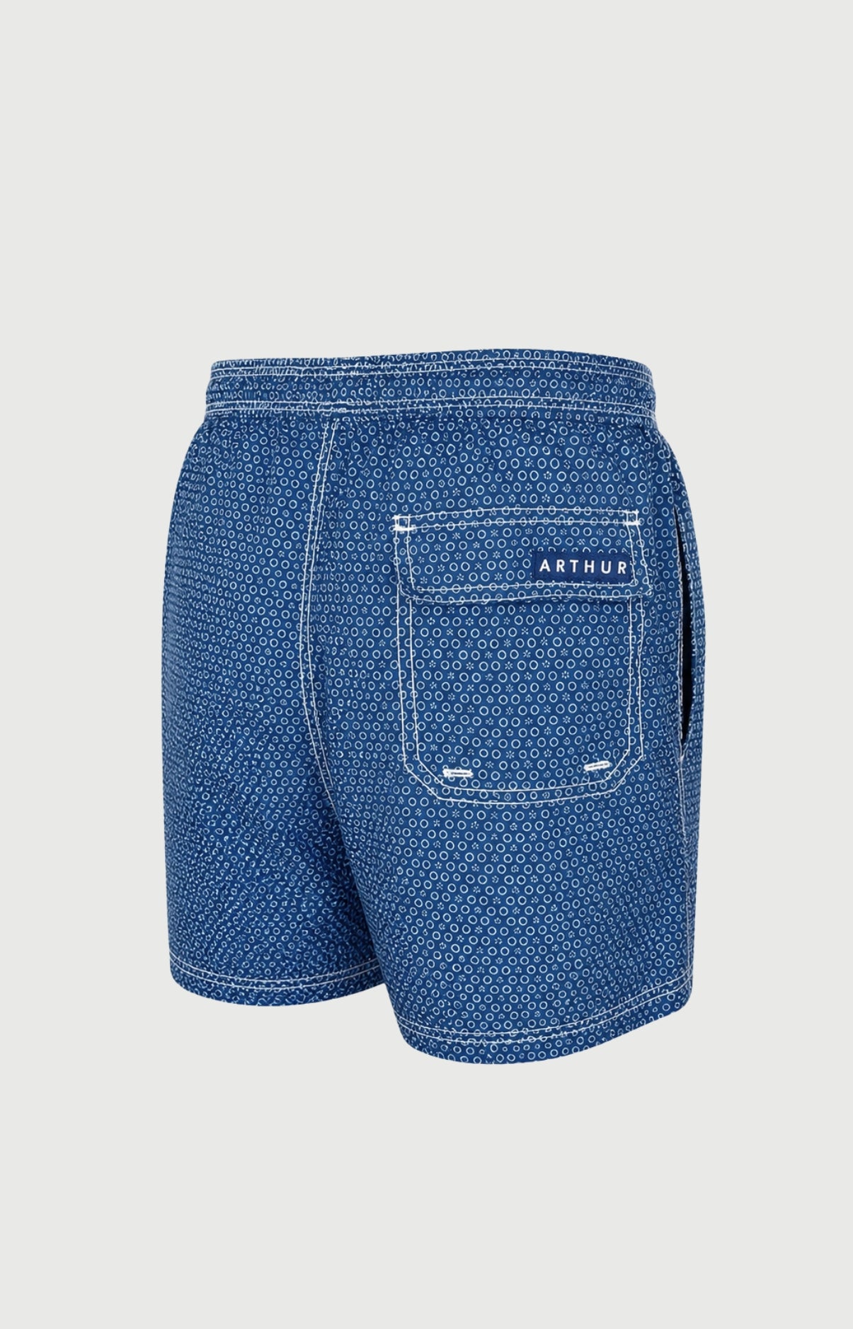 Short de bain homme Géo Imprimé petits ronds 5