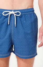 Short de bain homme Géo Imprimé petits ronds 2