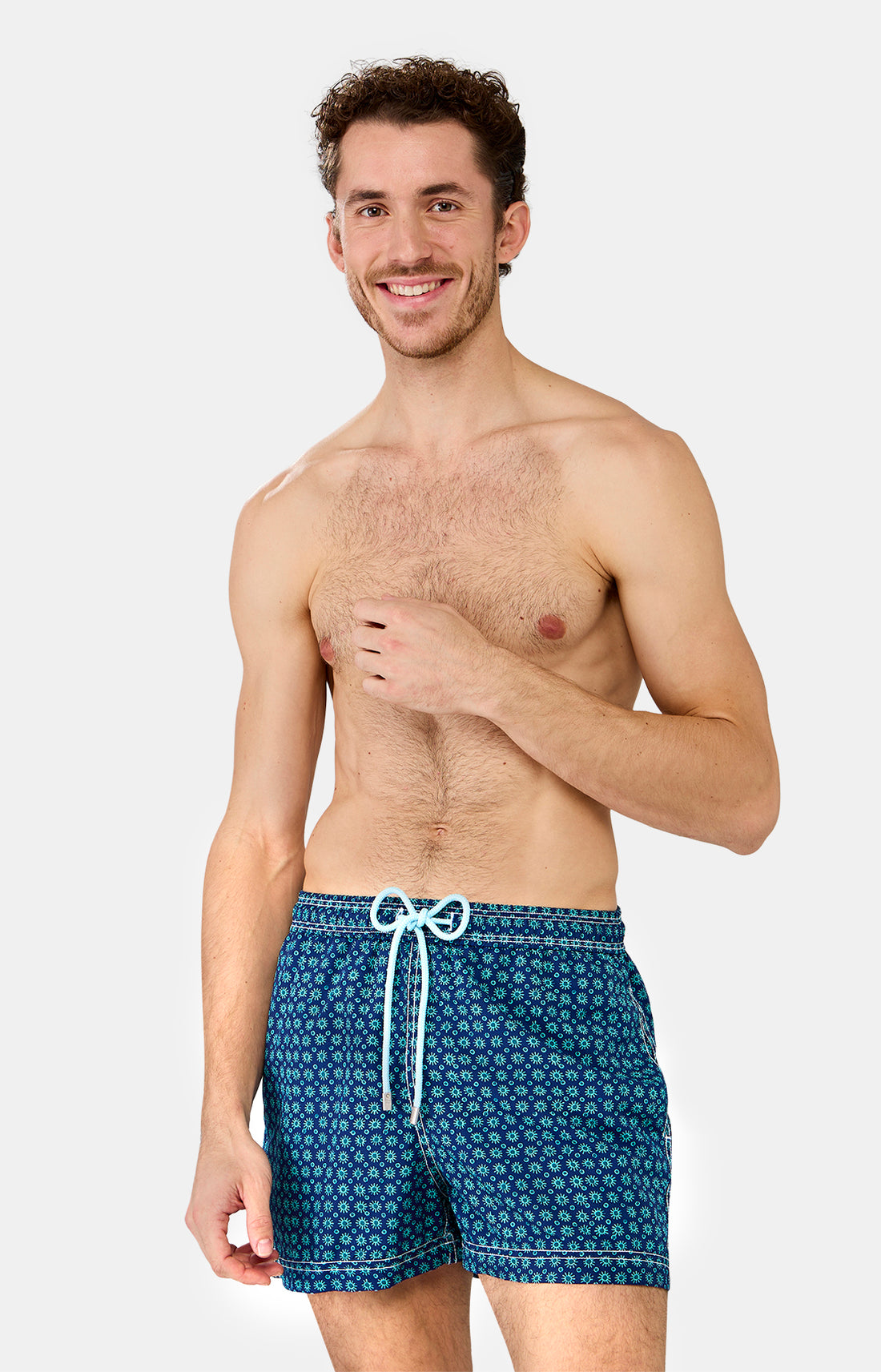 Short de bain Homme Petit soleil Marine 1