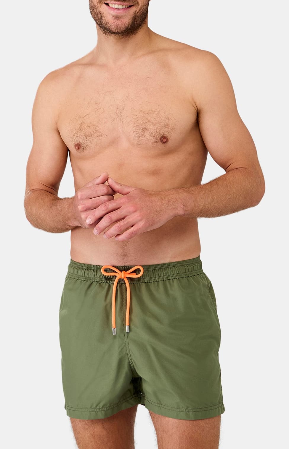 Short de bain - Kaki