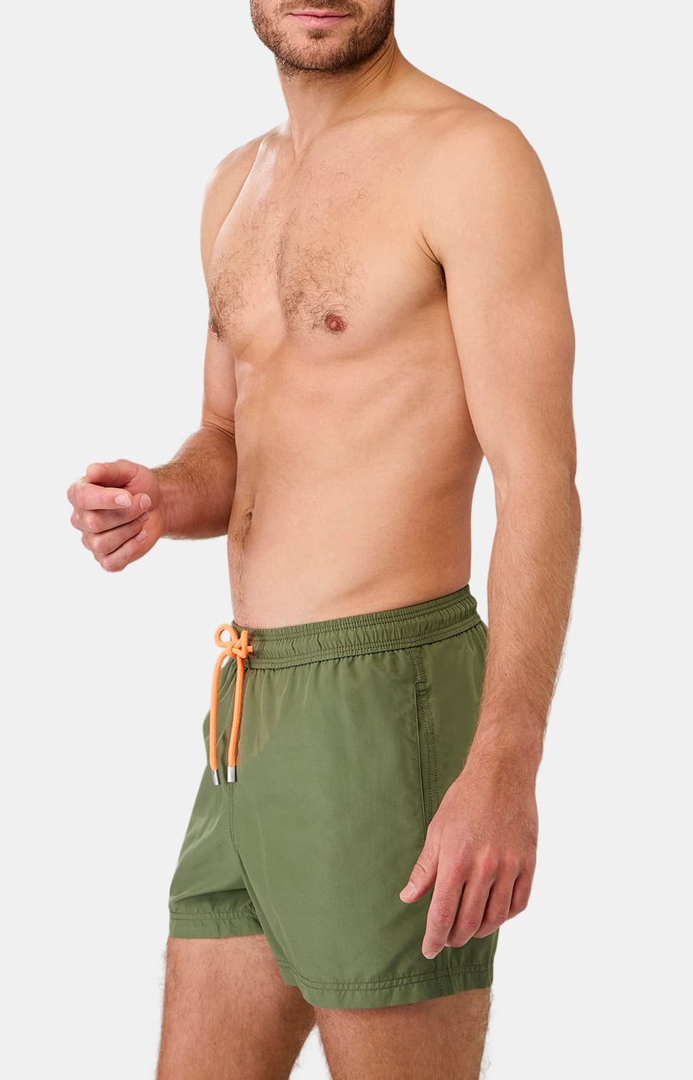 Short de bain Homme Kaki 4