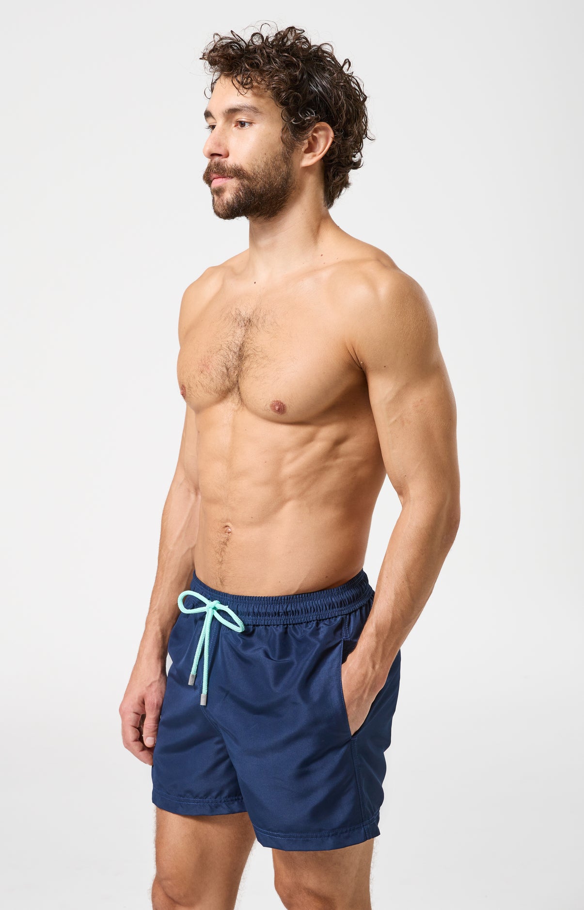 Short de bain homme James Couleur MARINE 4