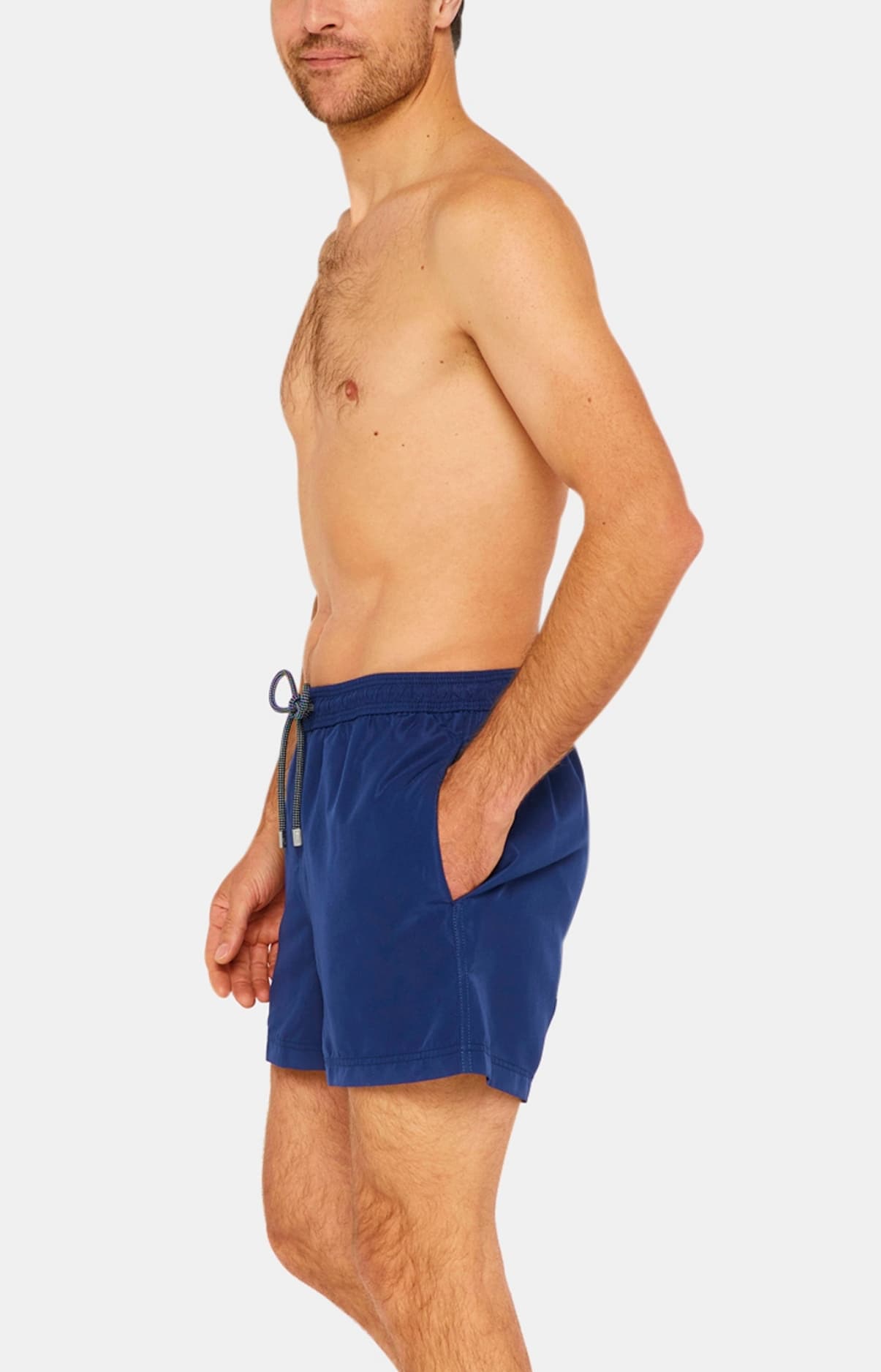 Short de bain - Polyester recyclé Marine