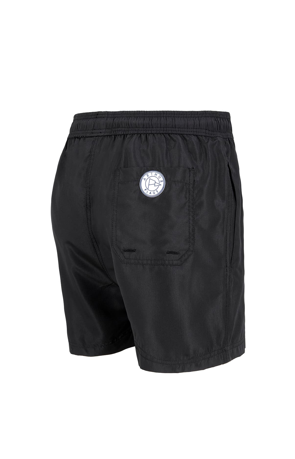 Short de bain - Polyester recyclé Noir