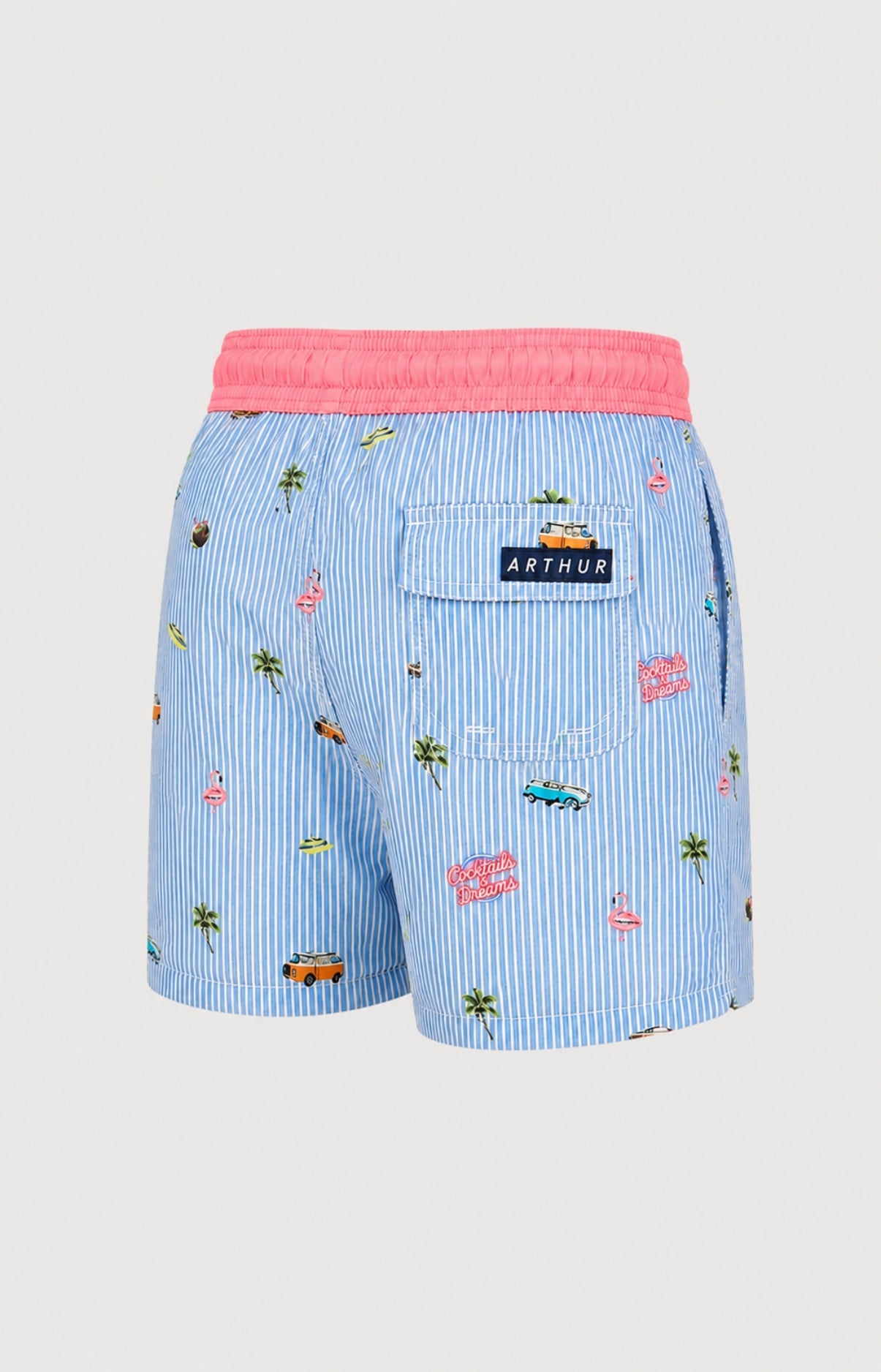Short de bain enfant californie multicolores 5