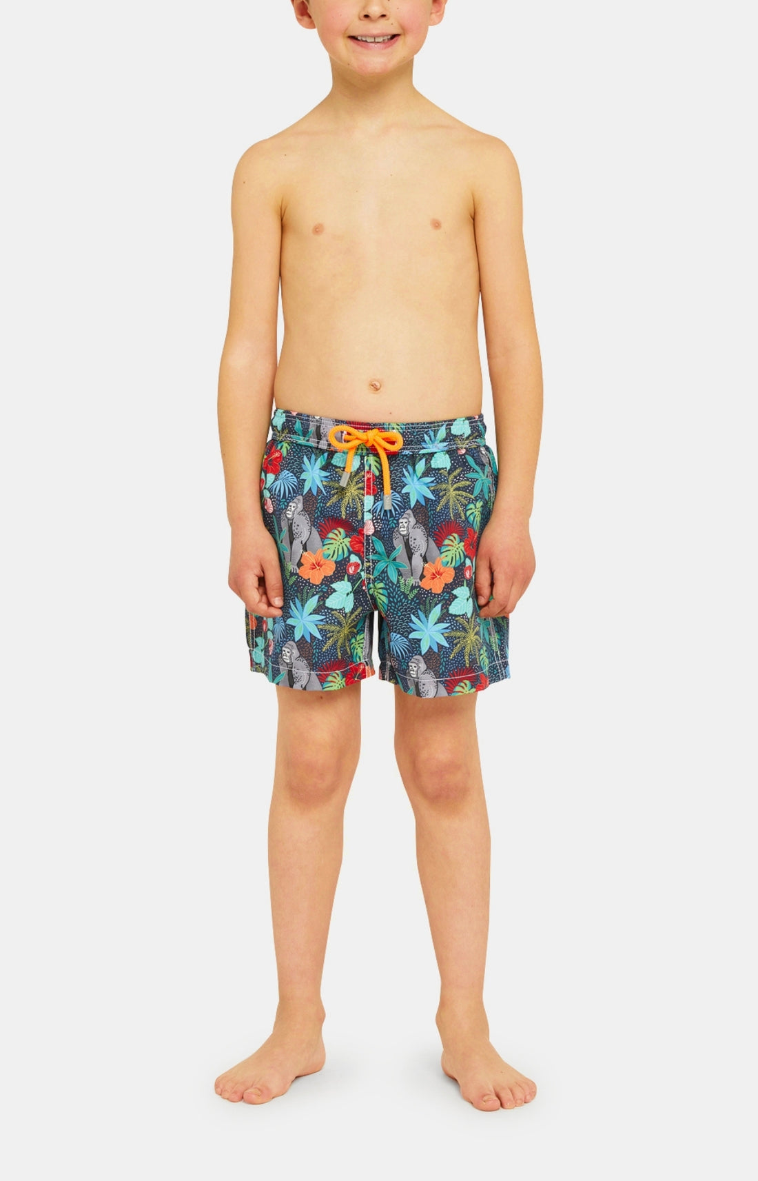 Short de bain Enfant Jungle - Bleu