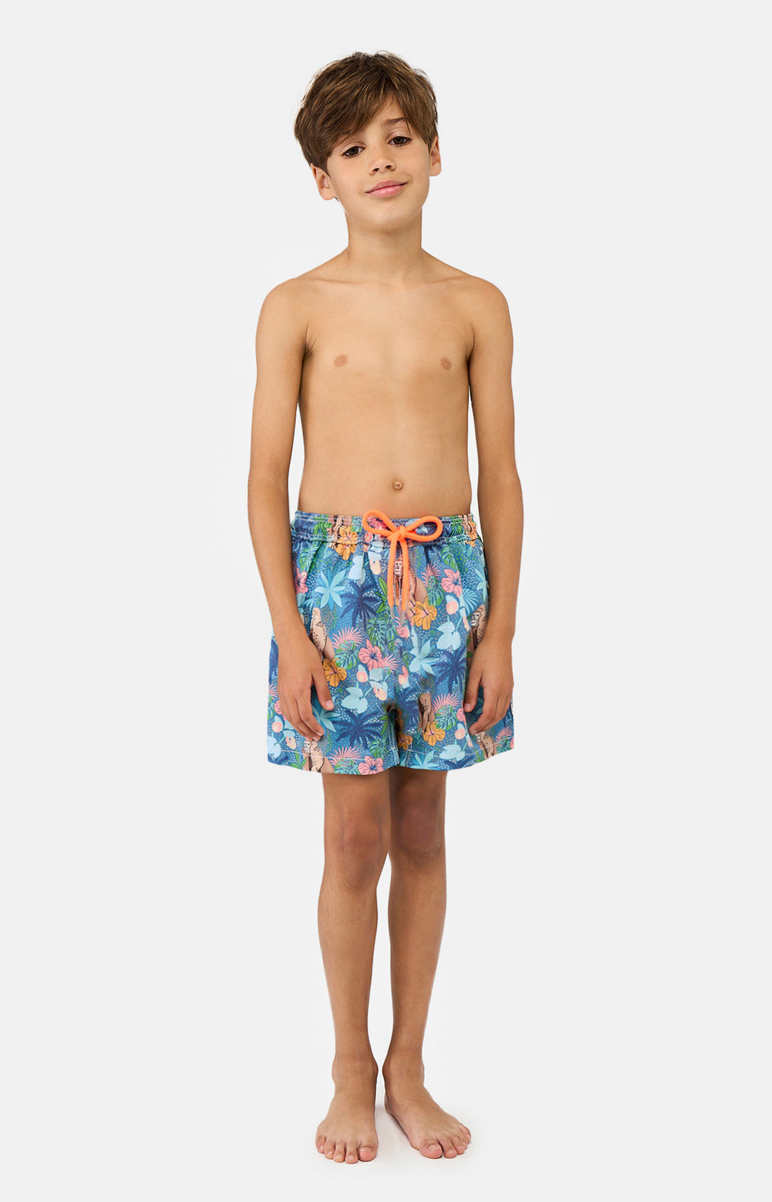 Short de bain Enfant Jungle Bleu 7