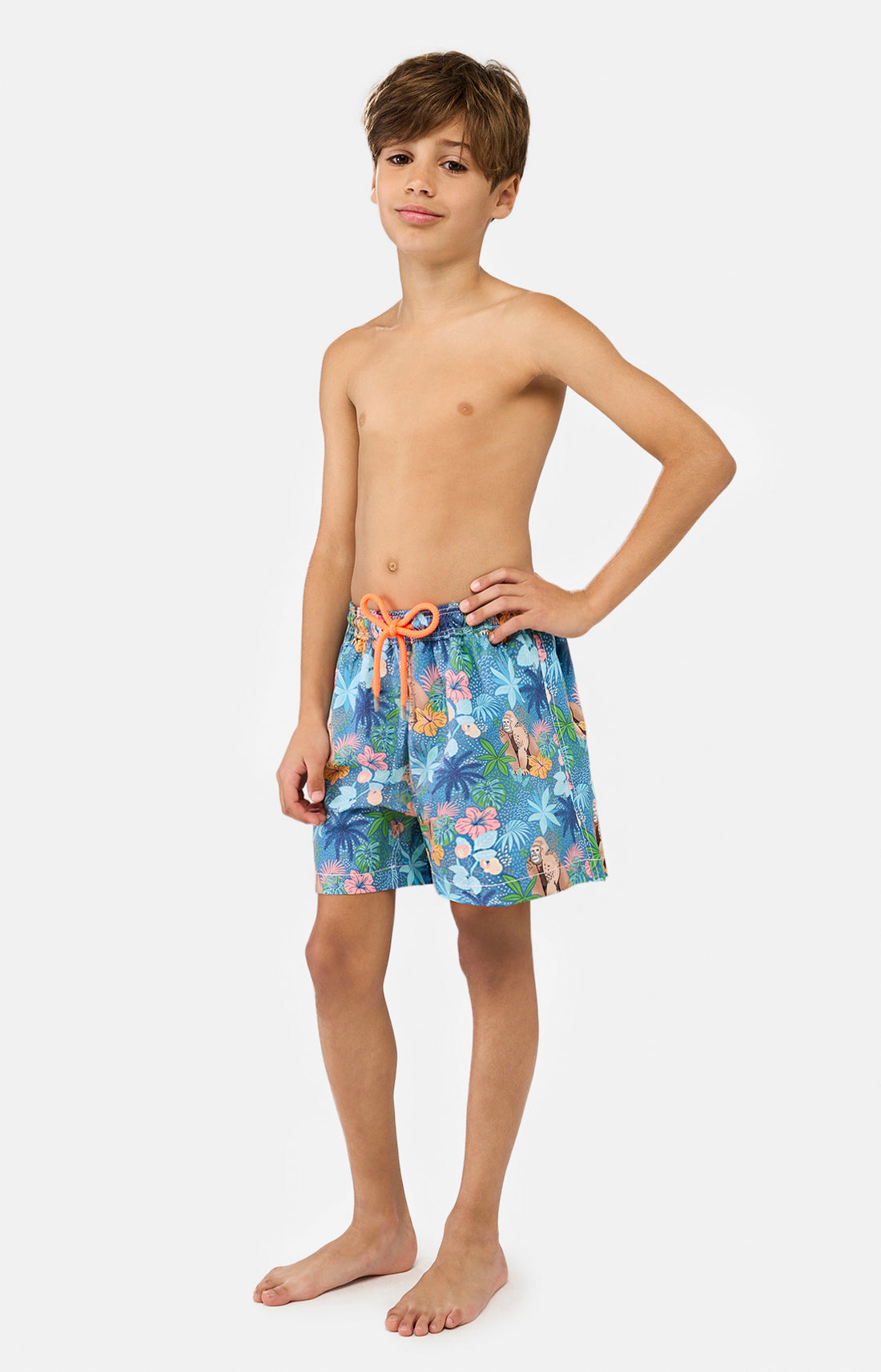 Short de bain Enfant Jungle Bleu 6