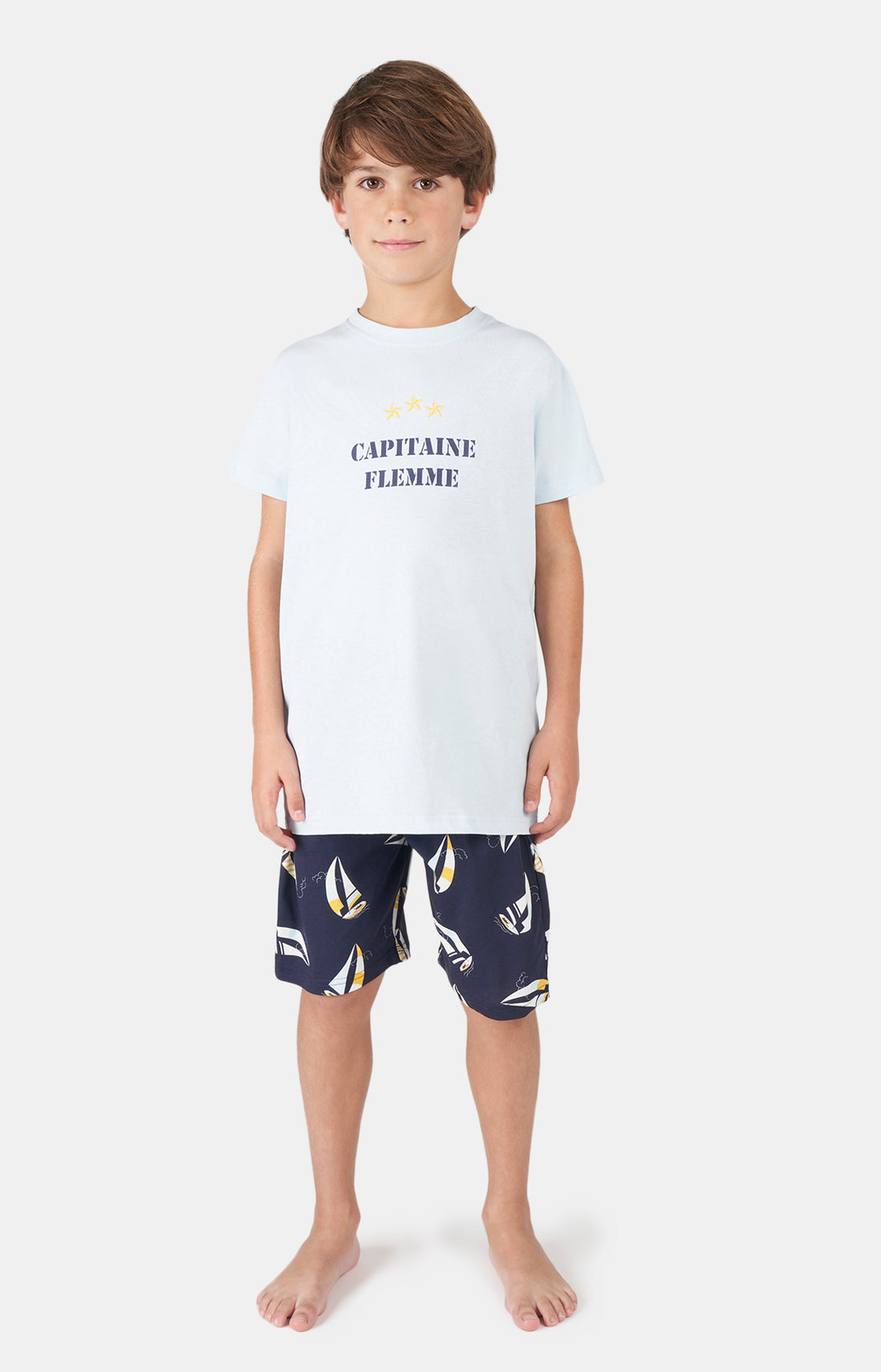 Pyjashort Capitaine Flemme 1