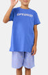 Pyjashort Enfant Boat Bleu 1