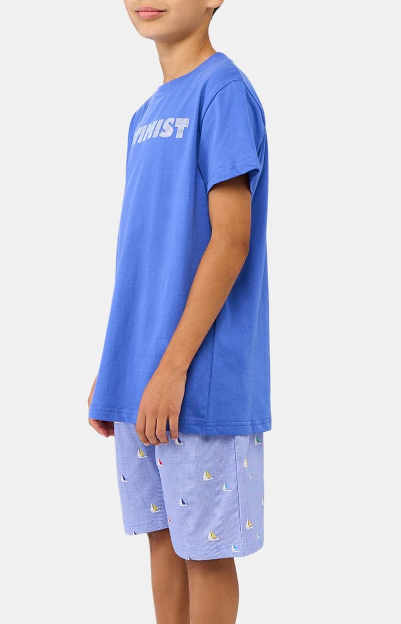 Pyjashort Enfant Boat Bleu 6