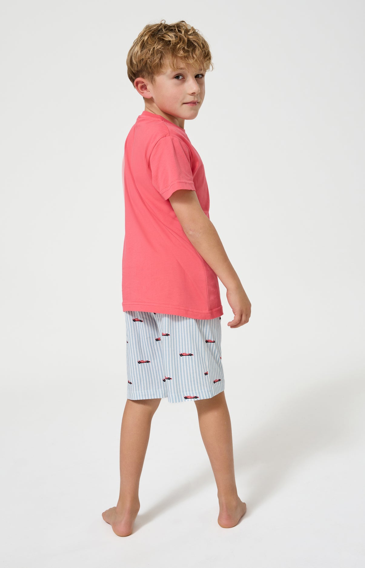 Pyjama Enfant Le Grand Prix du Sommeil Manches courtes Imprimé voiture formule 1  6