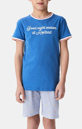 Pyjashort enfant Roland Garros tennis bleu 4