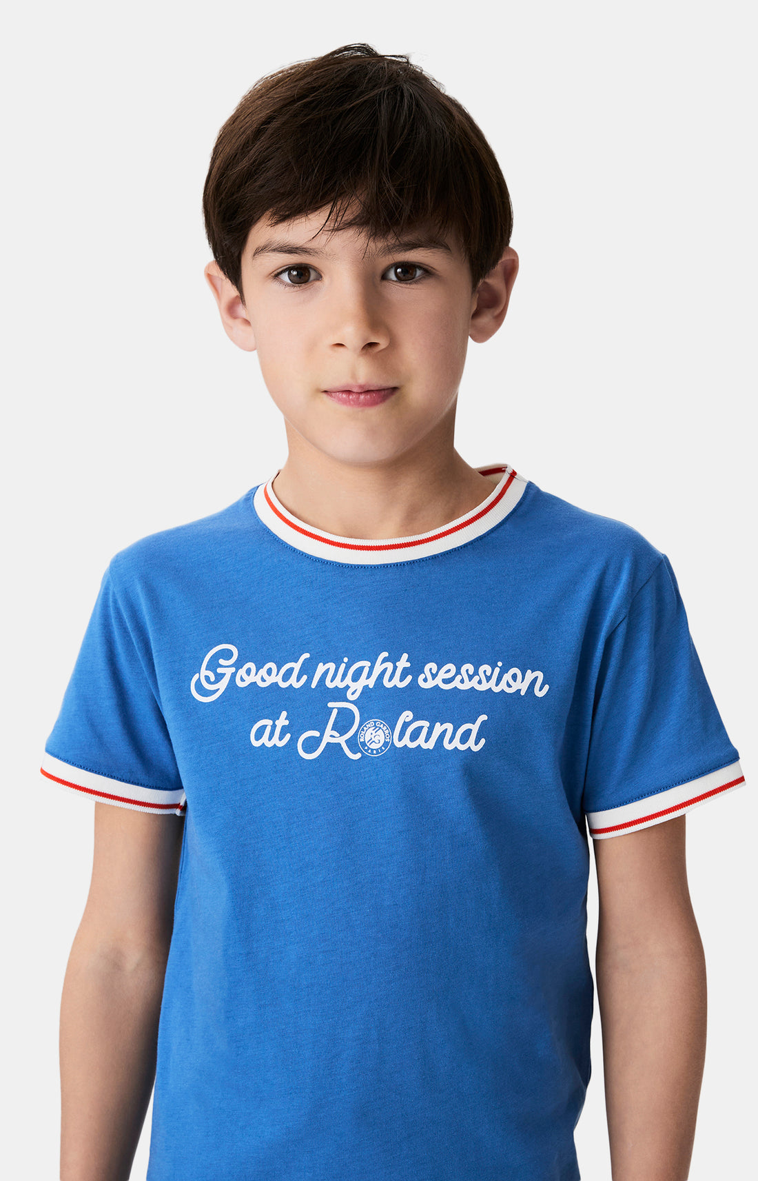 Pyjashort enfant Roland Garros tennis bleu 2