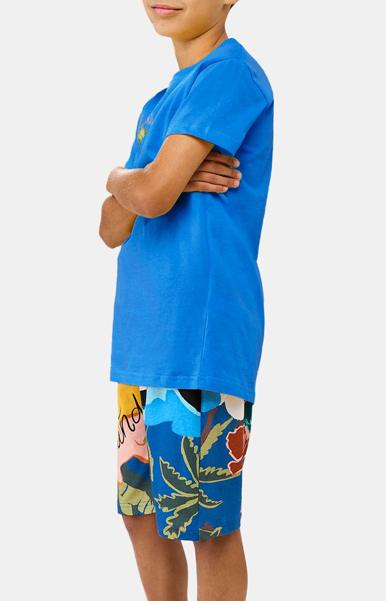 Pyjashort Enfant Arthur Island Bleu et Multicolore 6