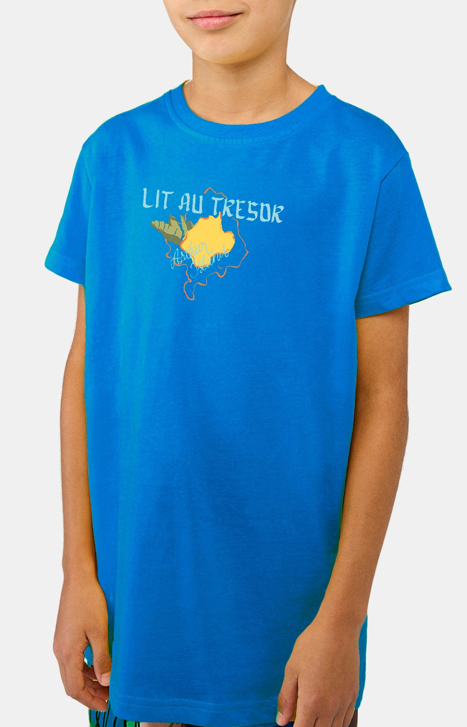 Pyjashort Enfant Arthur Island Bleu et Multicolore 2