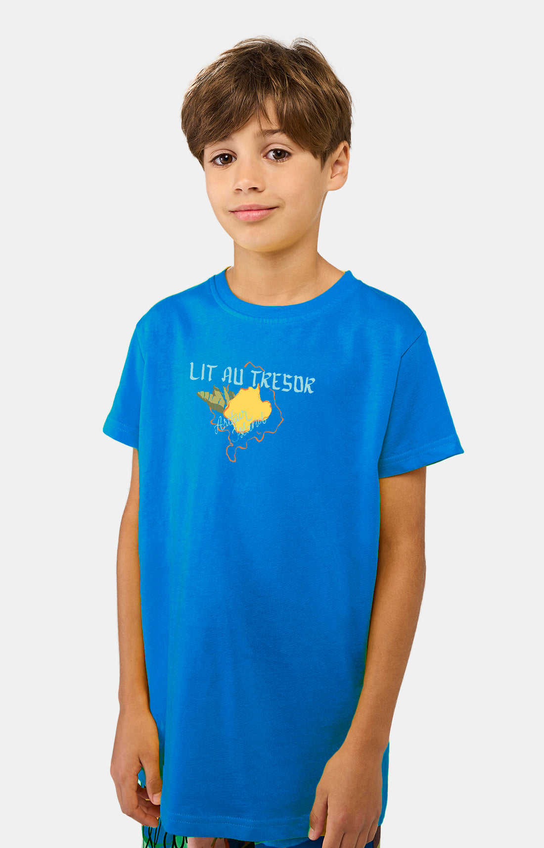 Pyjashort Enfant Arthur Island Bleu et Multicolore 2