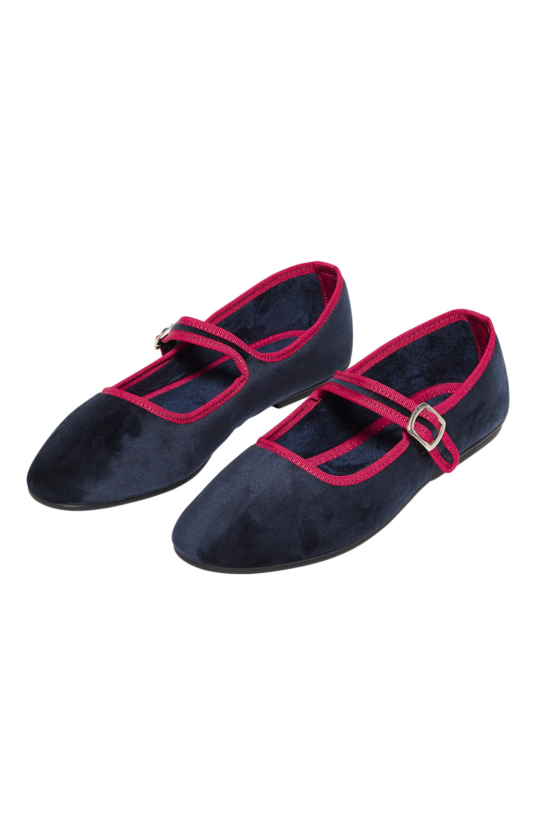 Ballerines Femme  Velvet Homme Marine 1