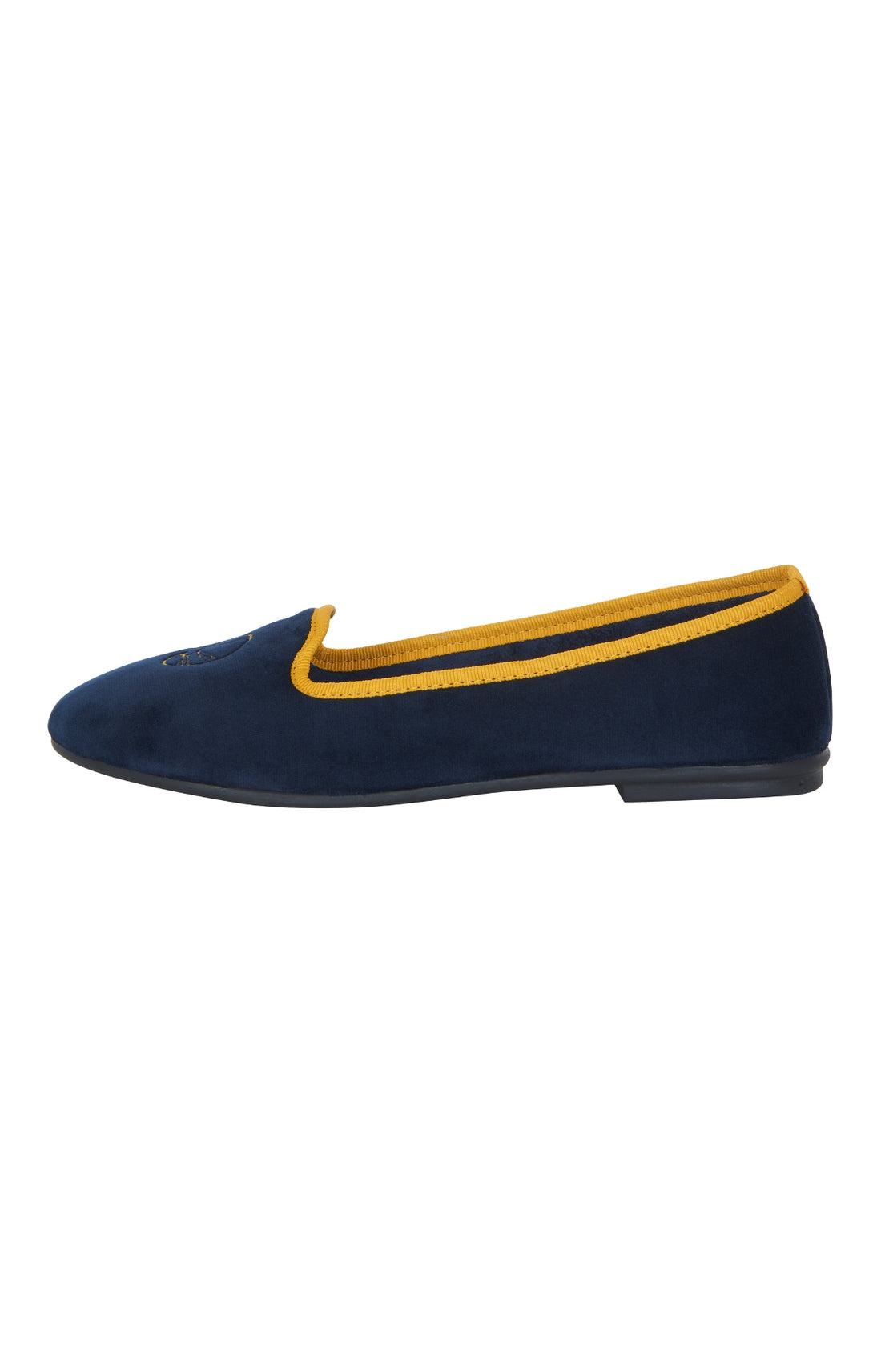 Ballerines Femme Croissant Marine 2