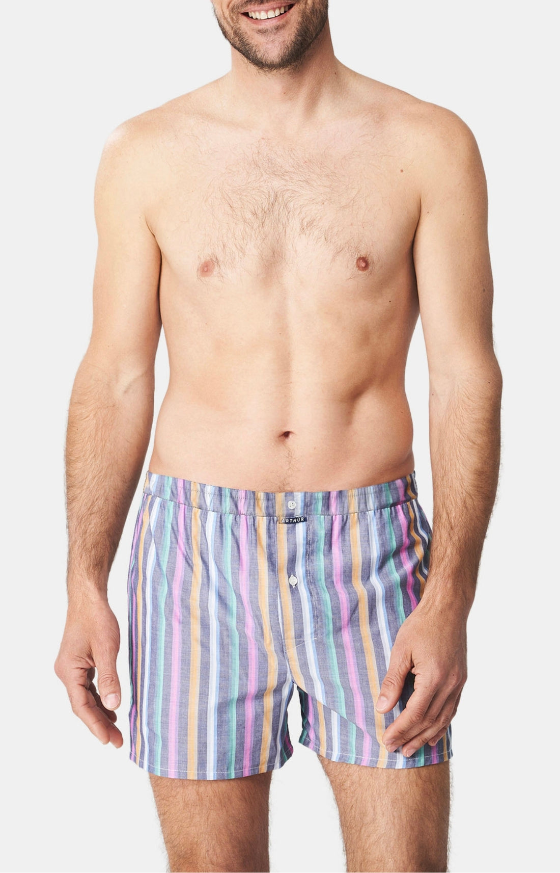 Caleçon classique Homme Rayures Multicolore 1