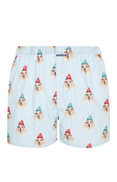 Caleçon classique Homme Chien des Montagnes Bleu 3
