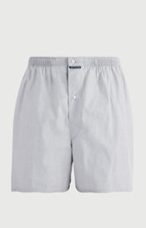 Caleçon classique homme uni gris clair 3
