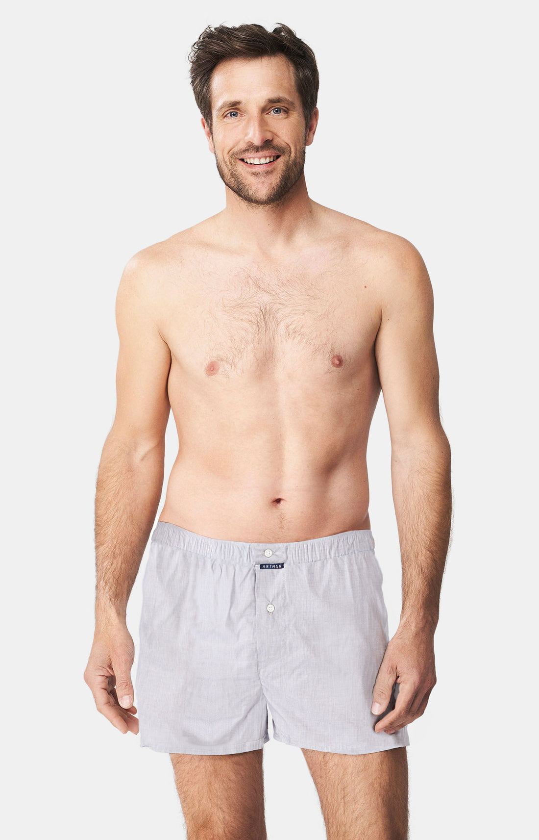 Caleçon classique Homme n°007 Gris 1