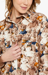 Chemise Grand-Père Femme Teddy 40 ans 2