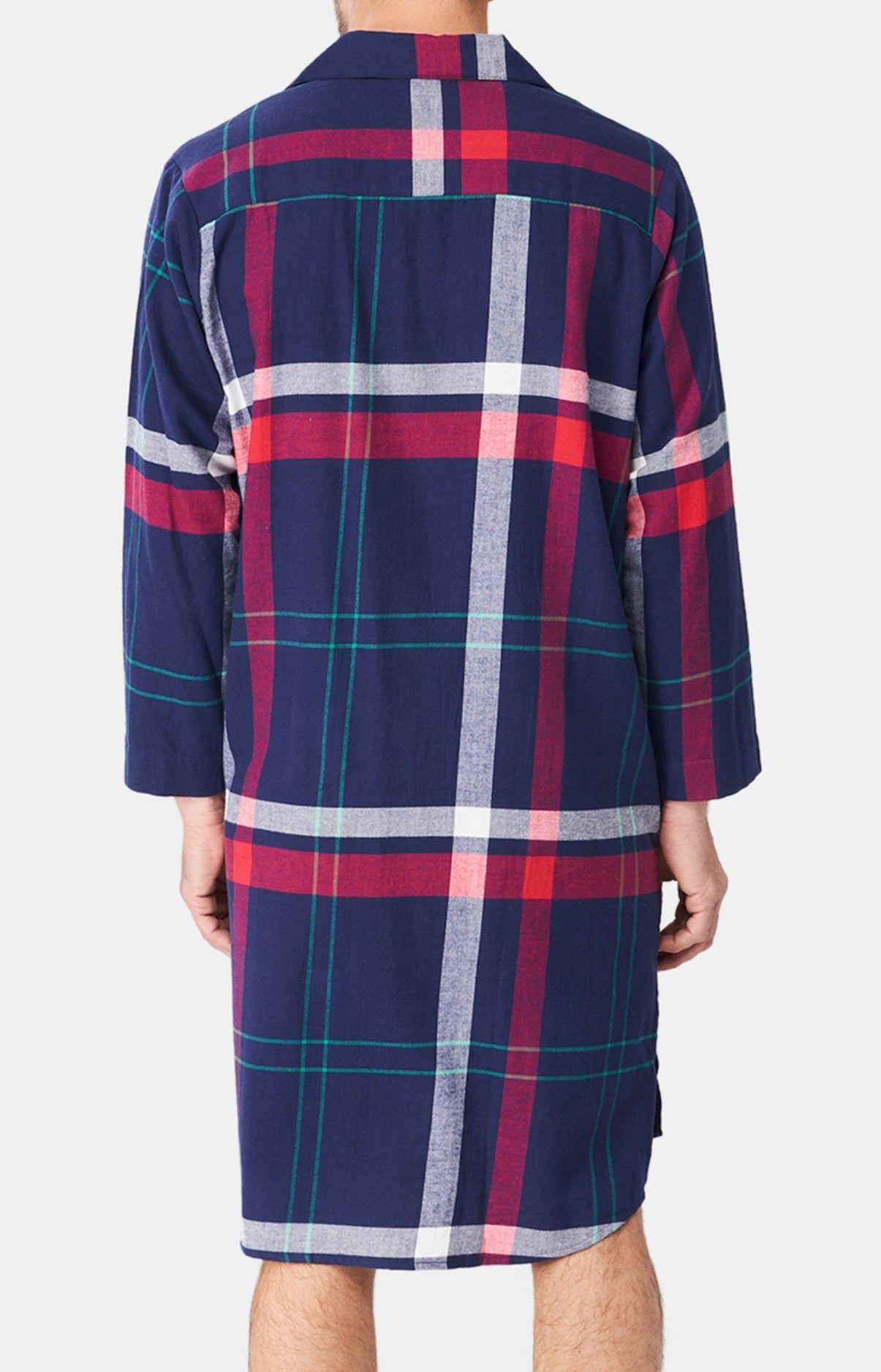 Chemise Grand-Père Femme Carreaux Hugo Marine 6