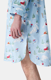 Chemises de nuit Homme Père Noël en altitude CIEL 5