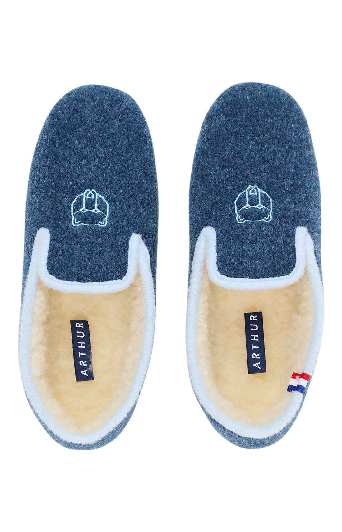 Chaussons Homme Piste bleue DENIM 3